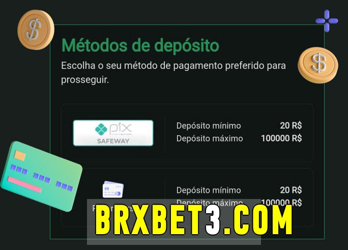 O cassino brxbet bet oferece uma grande variedade de métodos de pagamento